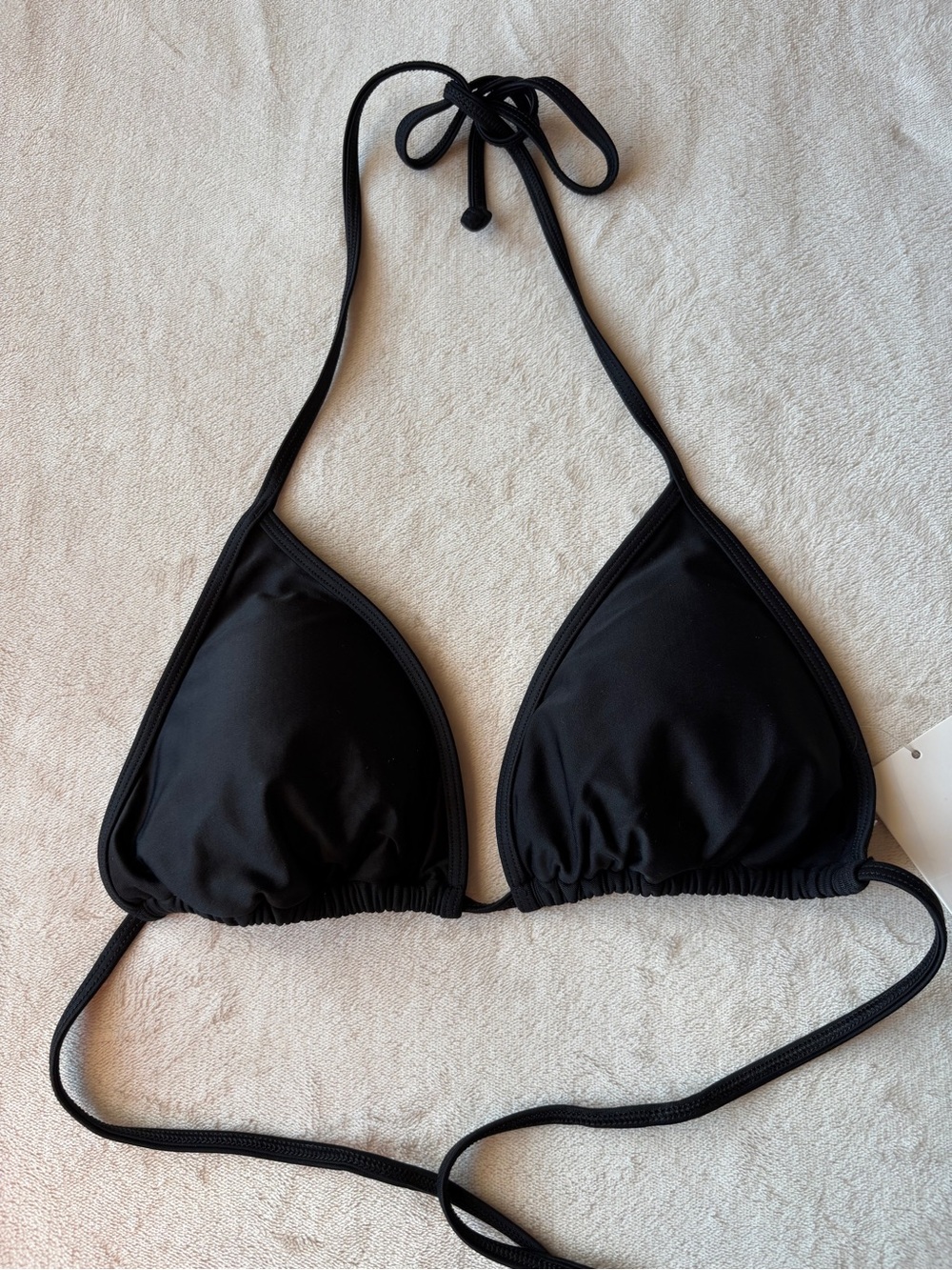 NEW Body Glove Dita Top Triangle Bikini Top In Black XL